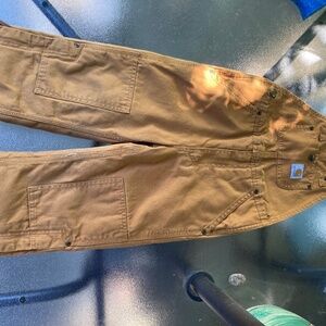 Carhartt lined overalls